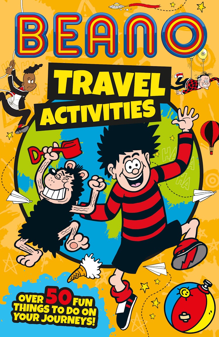 Cover image for Beano Travel Activities: Over 50 Fun Things To Do On Your Journeys!, isbn: 9780008681579