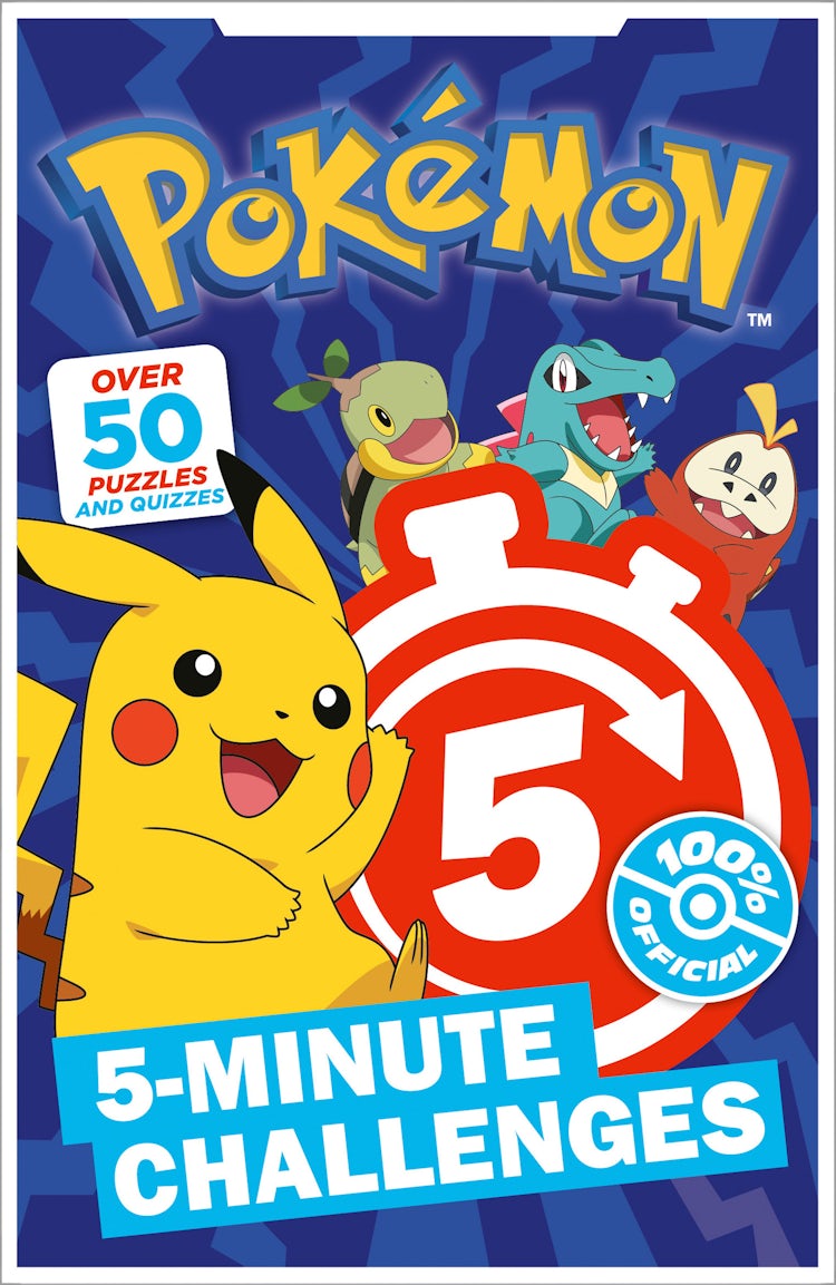 Cover image for Pokemon 5 Minute Challenges, isbn: 9780008682118