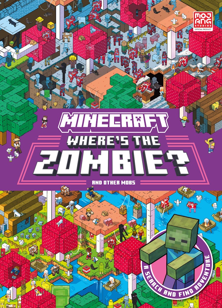 Cover image for Minecraft Where's The Zombie, isbn: 9780008682354