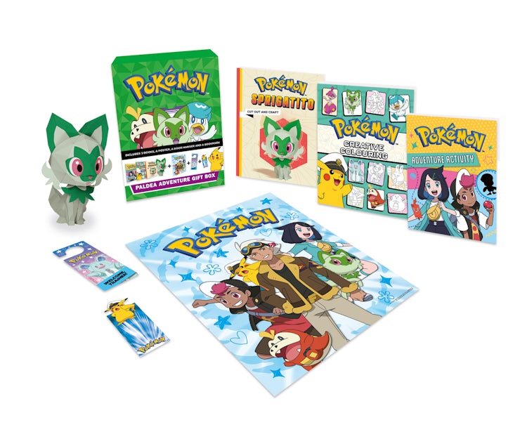 Cover image for Pokémon Paldea Adventure Gift Box, isbn: 9780008682378