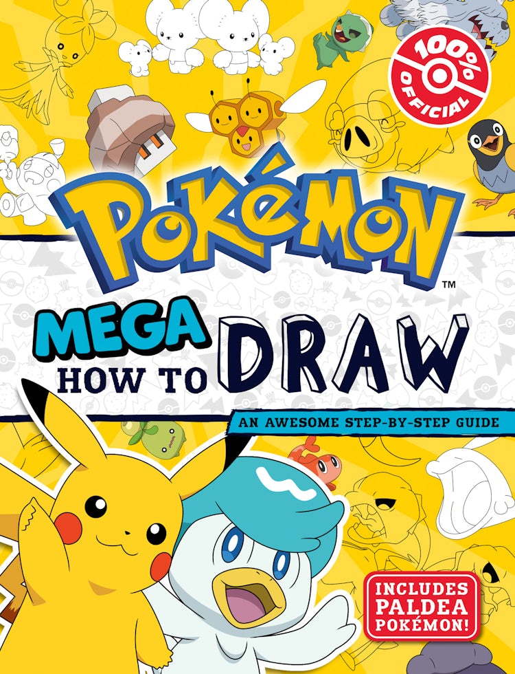 Cover image for Pokemon Mega How To Draw, isbn: 9780008682392