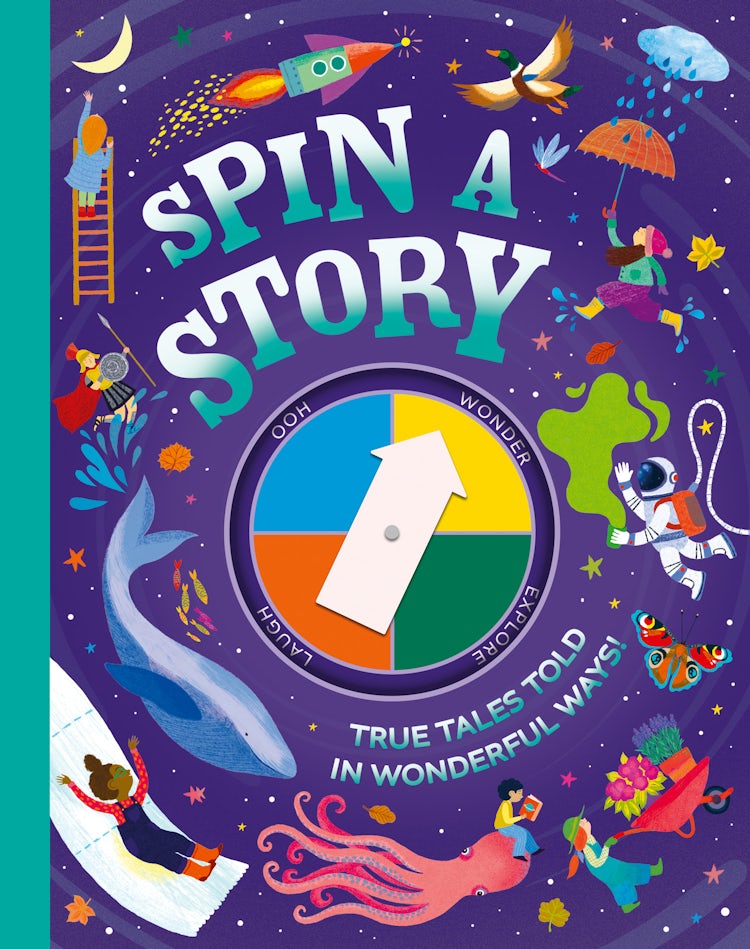Cover image for Spin A Story: A new illustrated non-fiction adventure children's gift book, isbn: 9780008685973