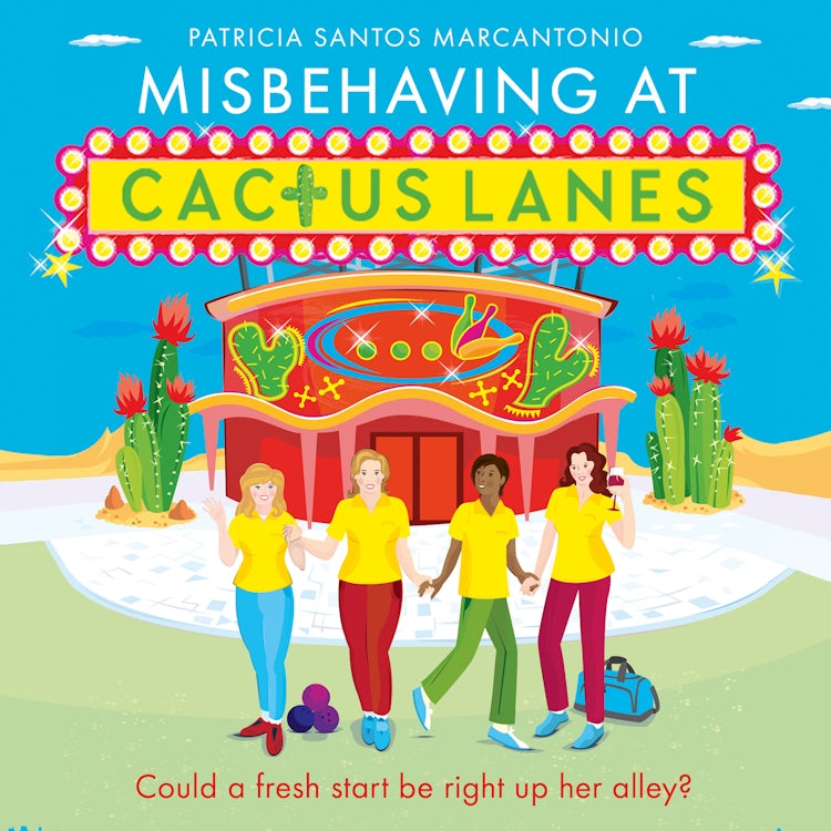 Cover image for Misbehaving at Cactus Lanes: Laugh out loud with this heartwarming novel that blends humourous fiction and romance over 60!, isbn: 9780008694470