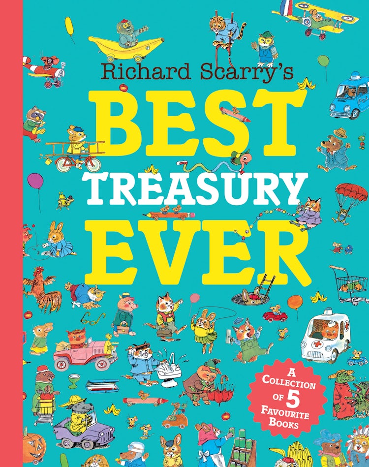 Cover image for Richard Scarry's Best Treasury Ever, isbn: 9780008695002