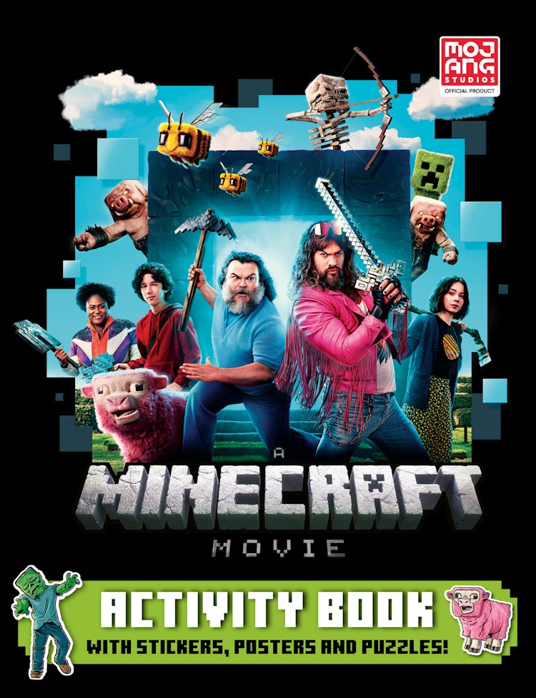 Cover image for A Minecraft Movie Activity Book, isbn: 9780008699116