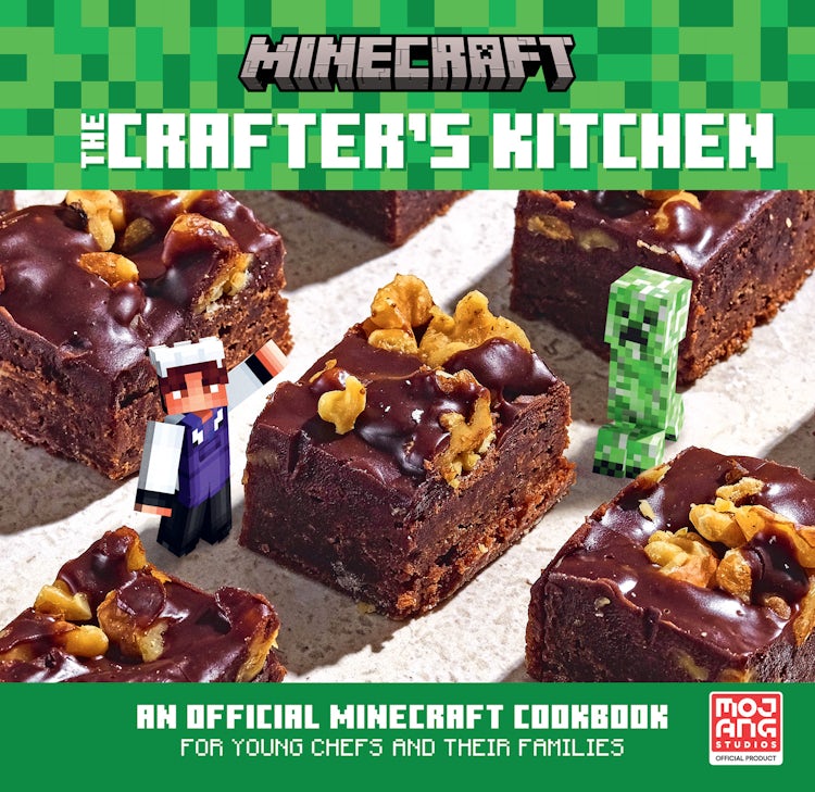 Cover image for Minecraft The Crafters Kitchen: An Official Minecraft Cookbook for Young Chefs and Their Families, isbn: 9780008700638