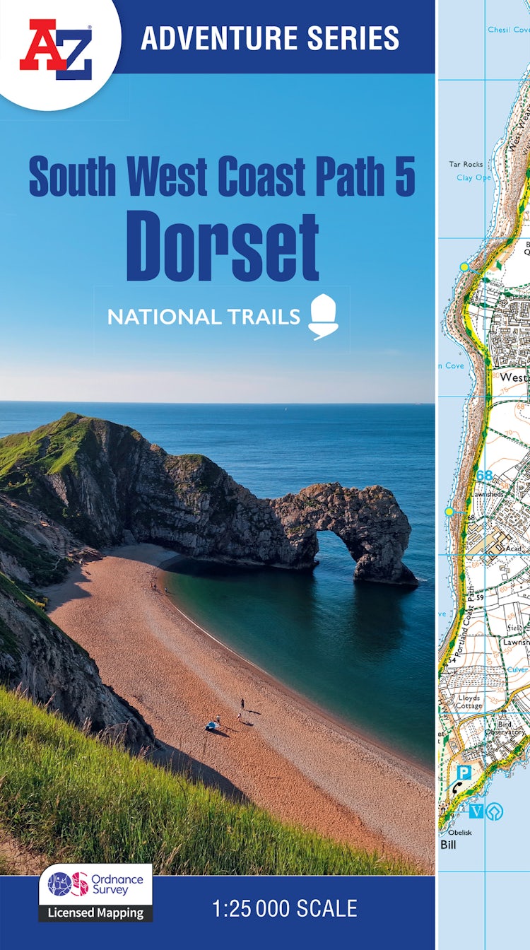 Cover image for South West Coast Path 5 - Dorset: With Ordnance Survey Mapping [Fourth Edition], isbn: 9780008707668