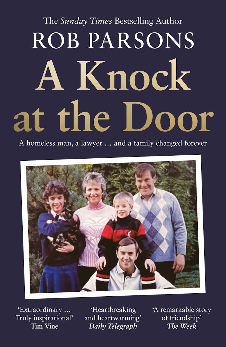 Cover image for A Knock at the Door: A homeless man, a lawyer . . . and a family changed forever, isbn: 9780008708696