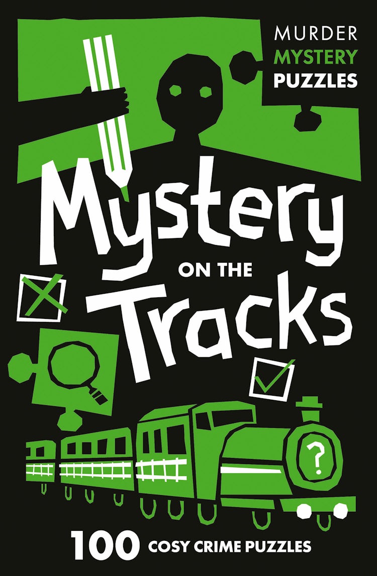 Cover image for Collins Murder Mystery Puzzles: Mystery on the Tracks, isbn: 9780008710064