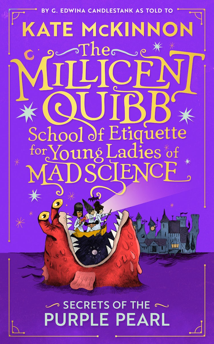 Cover image for Secrets of the Purple Pearl (The Millicent Quibb School of Etiquette for Young Ladies of Mad Science, Book 2), isbn: 9780008710743