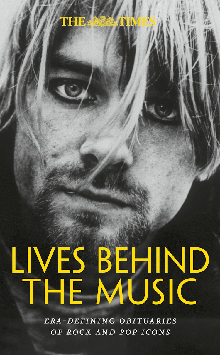 Cover image for The Times Lives Behind the Music: Era-defining obituaries of rock and pop music icons, isbn: 9780008711054