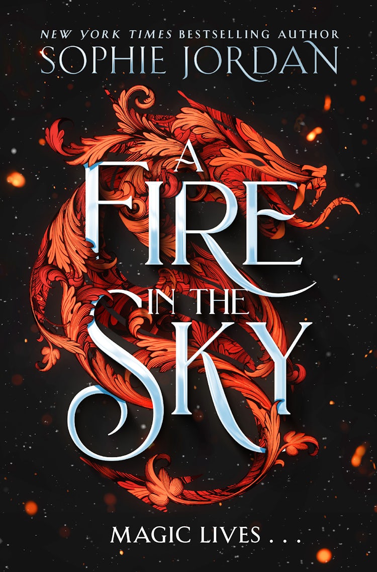 Cover image for A Fire In The Sky: Don't miss the sizzling enemies to lovers romantasy full of adventure, dragons, and magic, isbn: 9780008712358
