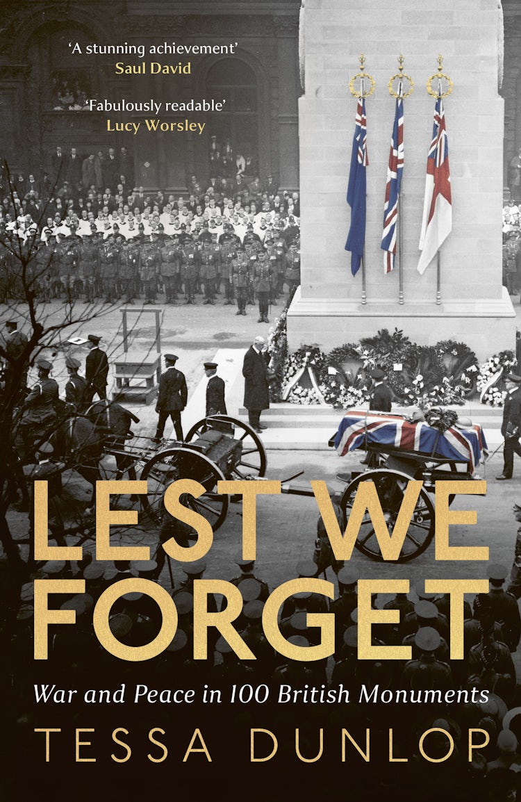 Cover image for Lest We Forget: War and Peace in 100 British Monuments, isbn: 9780008713140