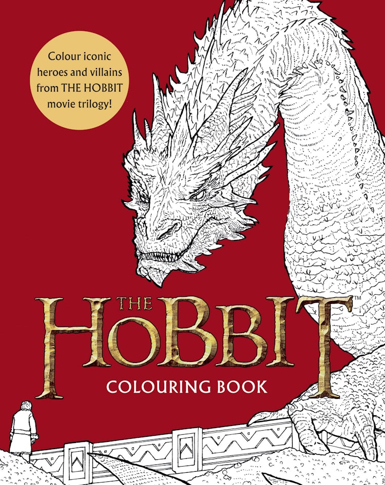 Cover image for The Hobbit Movie Trilogy Colouring Book: Official and Authorised, isbn: 9780008713560