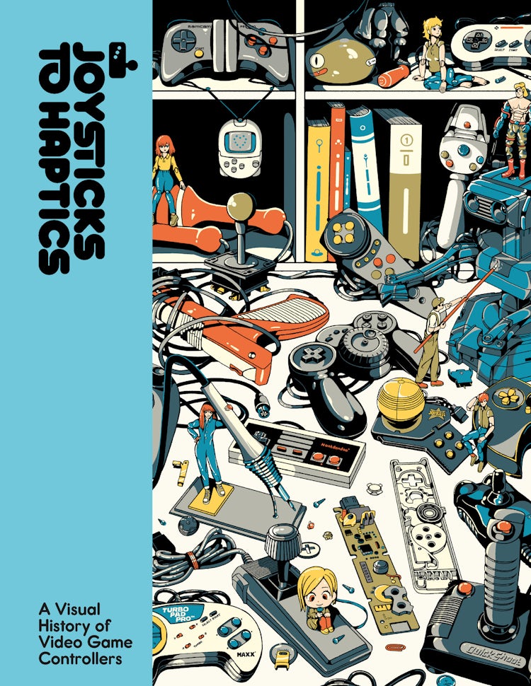 Cover image for Joysticks to Haptics: A Visual History of Video Game Controllers, isbn: 9780008713577