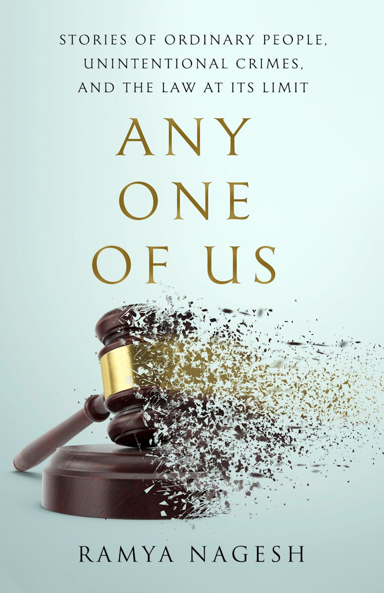 Cover image for Any One of Us: Stories of Ordinary People, Unintentional Crimes, and the Law at its Limit, isbn: 9780008714185