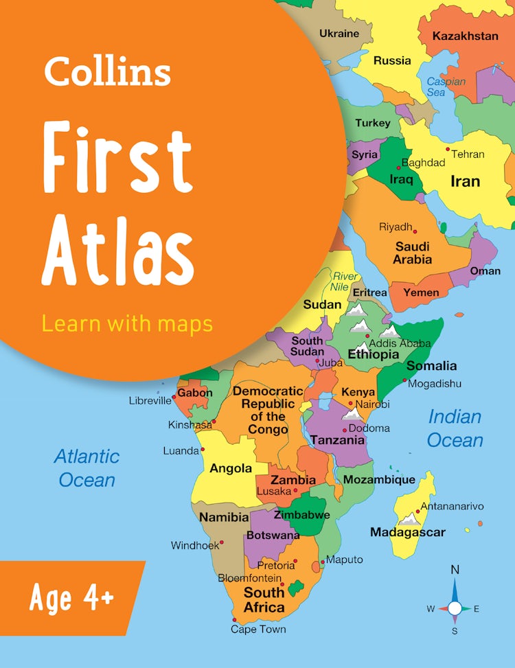 Cover image for First Atlas [Fourth Edition], isbn: 9780008716493