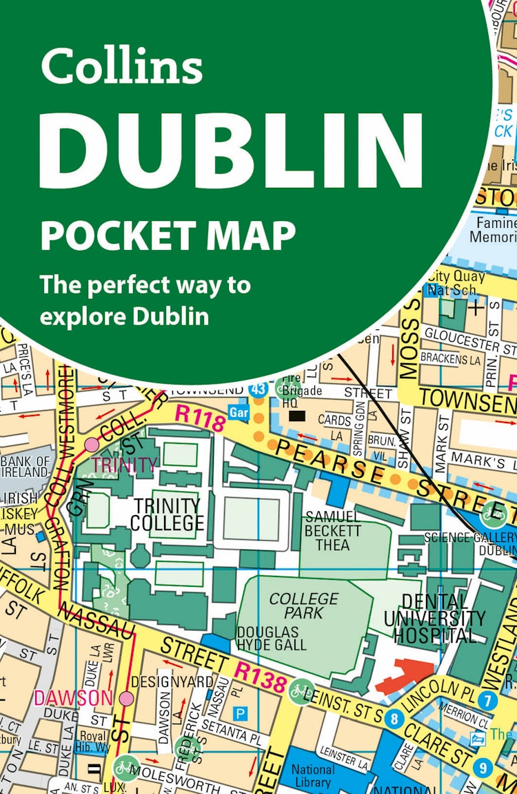 Cover image for Dublin Pocket Map: The perfect way to explore Ireland's capital, isbn: 9780008716547
