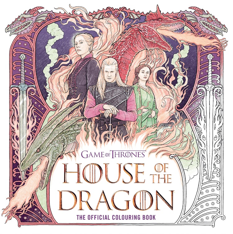 Cover image for House Of The Dragon: The Official Colouring Book, isbn: 9780008719708