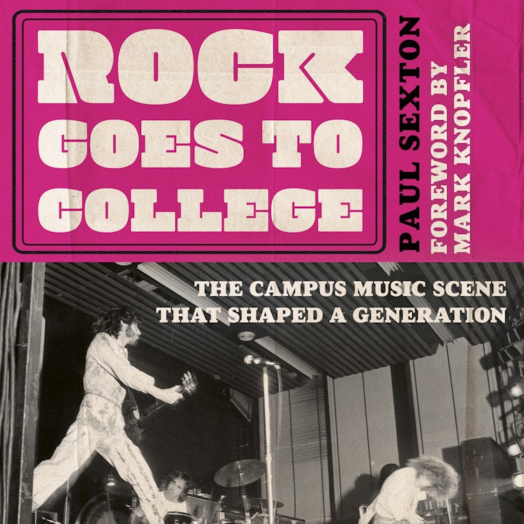 Cover image for Rock Goes to College: The campus music scene that shaped a generation, isbn: 9780008722449