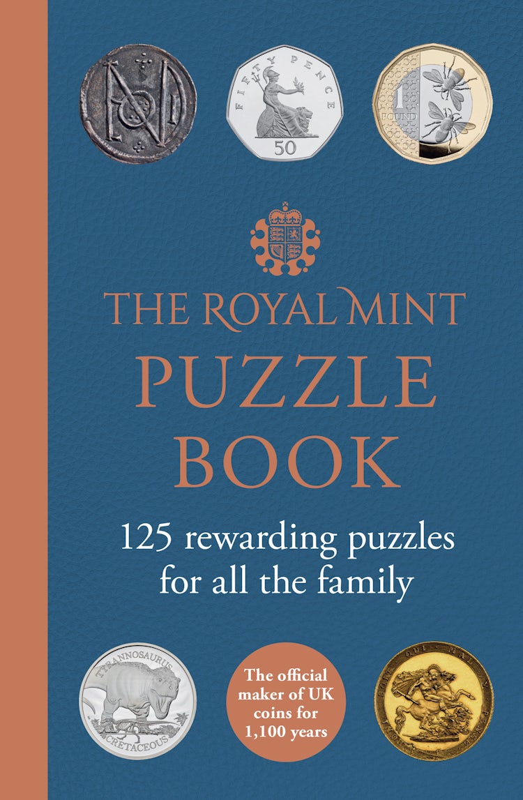 Cover image for The Royal Mint Puzzle Book: 125 rewarding puzzles for all the family, isbn: 9780008723477