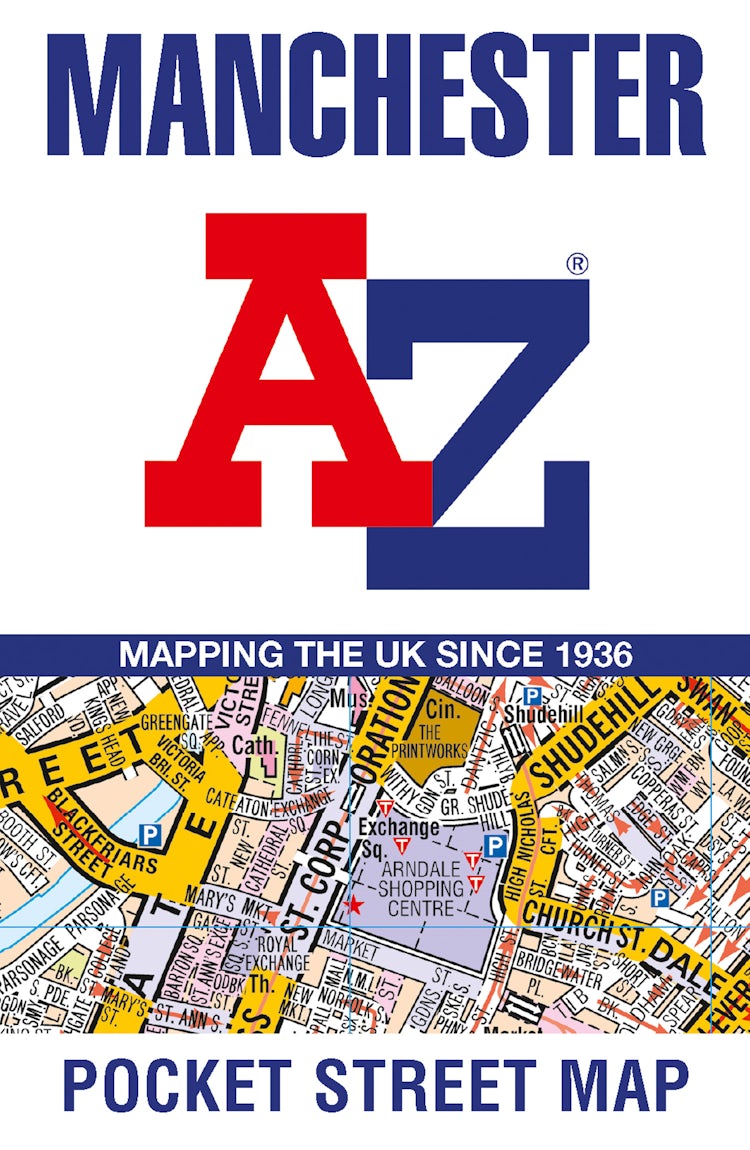 Cover image for Manchester A-Z Pocket Street Map: Accurate street map for easy navigation, isbn: 9780008725464