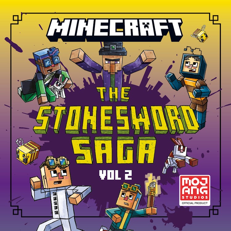 Cover image for Minecraft Stonesword 4-6 Audio Collection: Official illustrated LitRPG children’s gaming fiction – perfect for fans of A Minecraft Movie and kids aged 6, 7, 8 & 9! (Stonesword Saga, Book 4), isbn: 9780008725884
