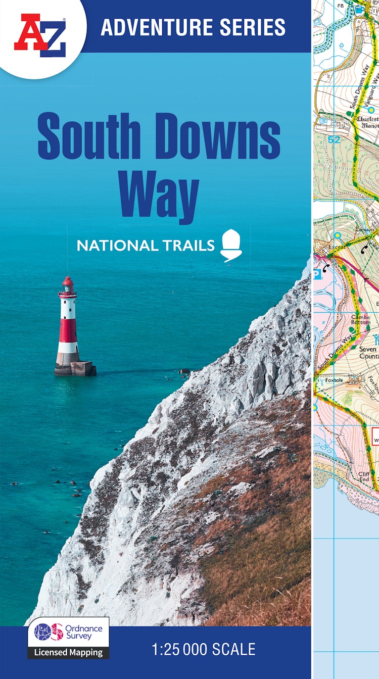 Cover image for South Downs Way: With Ordnance Survey Mapping [New Revised Fifth Edition], isbn: 9780008727727