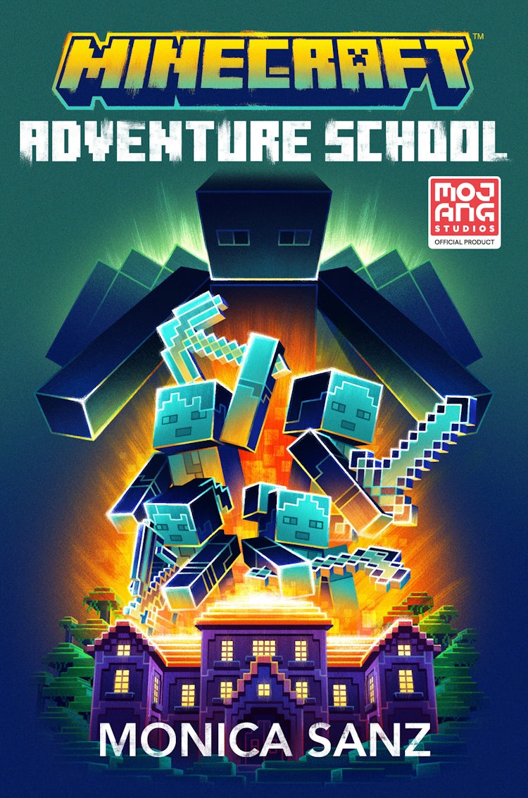 Cover image for Minecraft Adventure School Novel, isbn: 9780008728069