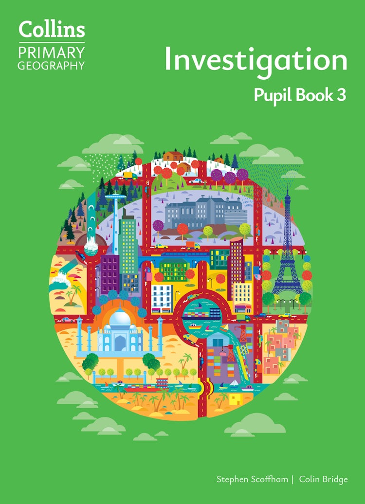 Cover image for Collins Primary Geography – Investigation – Pupil Book 3, isbn: 9780008728502