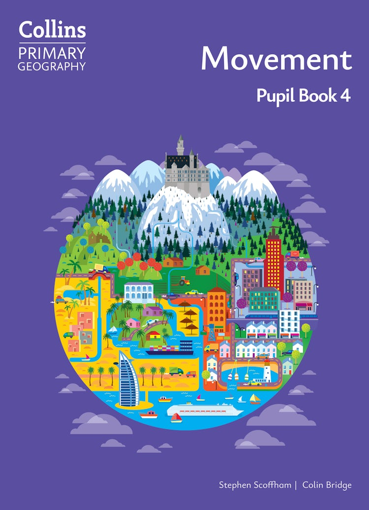 Cover image for Collins Primary Geography – Movement – Pupil Book 4, isbn: 9780008728526