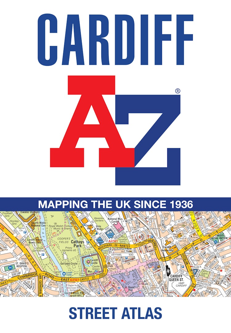 Cover image for Cardiff A-Z Street Atlas [Eighth Edition], isbn: 9780008730840