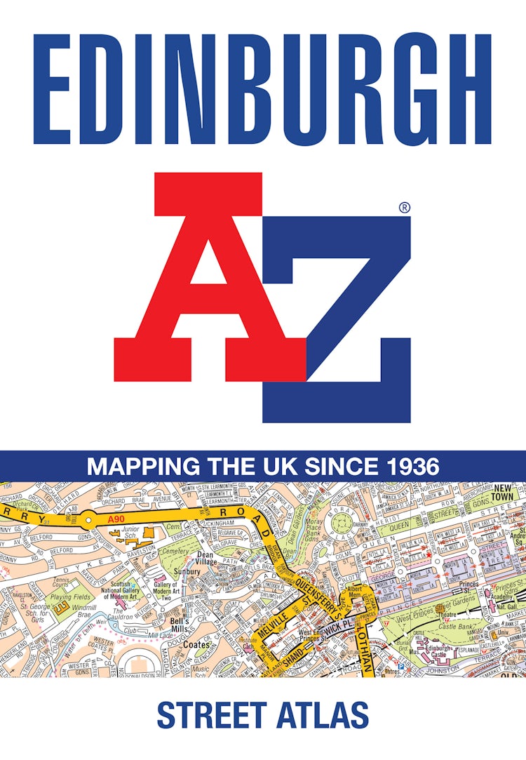 Cover image for Edinburgh A-Z Street Atlas [11th Edition], isbn: 9780008730857