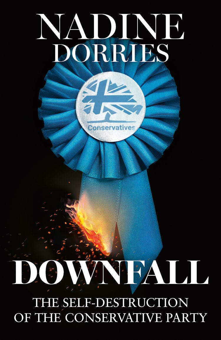 Cover image for Downfall: The Self-Destruction of the Conservative Party, isbn: 9780008730949