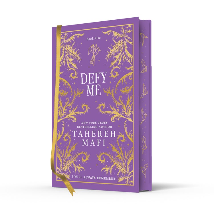 Cover image for Defy Me Special Collectors Edition: A beautiful hardback exclusive collector's edition of the fifth dystopian fantasy romance book in the TikTok sensation Shatter Me series, isbn: 9780008731366