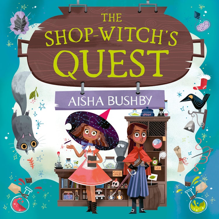 Cover image for The Shop-Witch’s Quest: (Dyslexia-friendly), isbn: 9780008731380