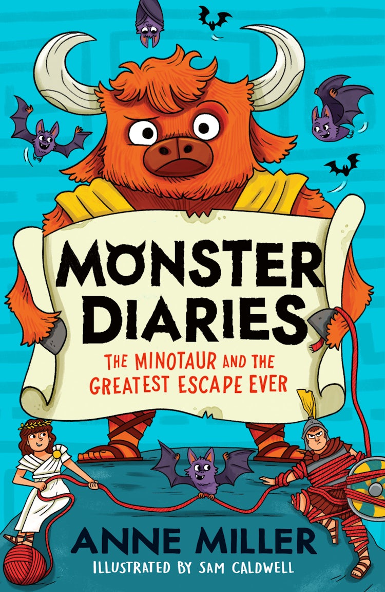 Cover image for Monster Diaries: The Minotaur and the Greatest Escape Ever, isbn: 9780008733049