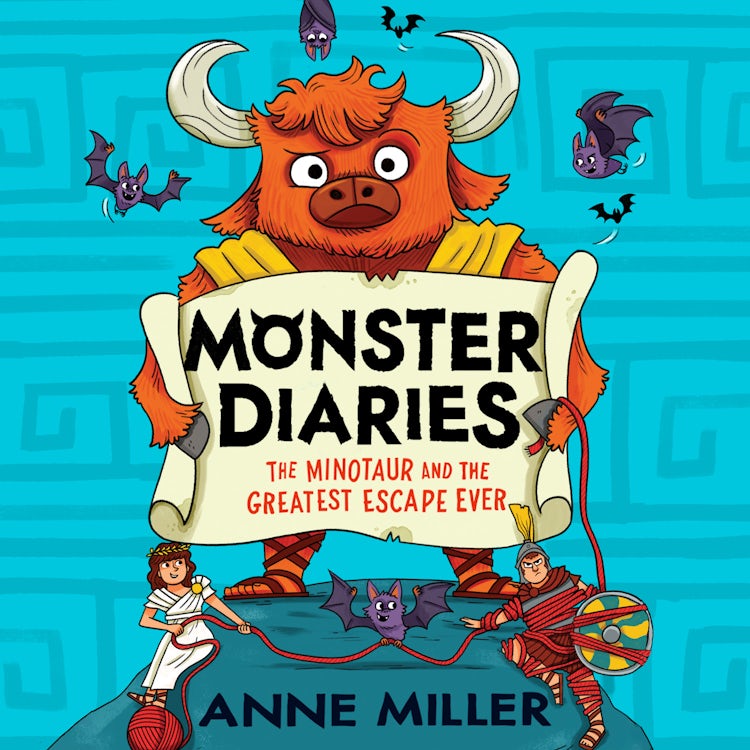 Cover image for Monster Diaries: The Minotaur and the Greatest Escape Ever: New for 2026, a monstrously fun illustrated series for 7+ readersvv, isbn: 9780008733063