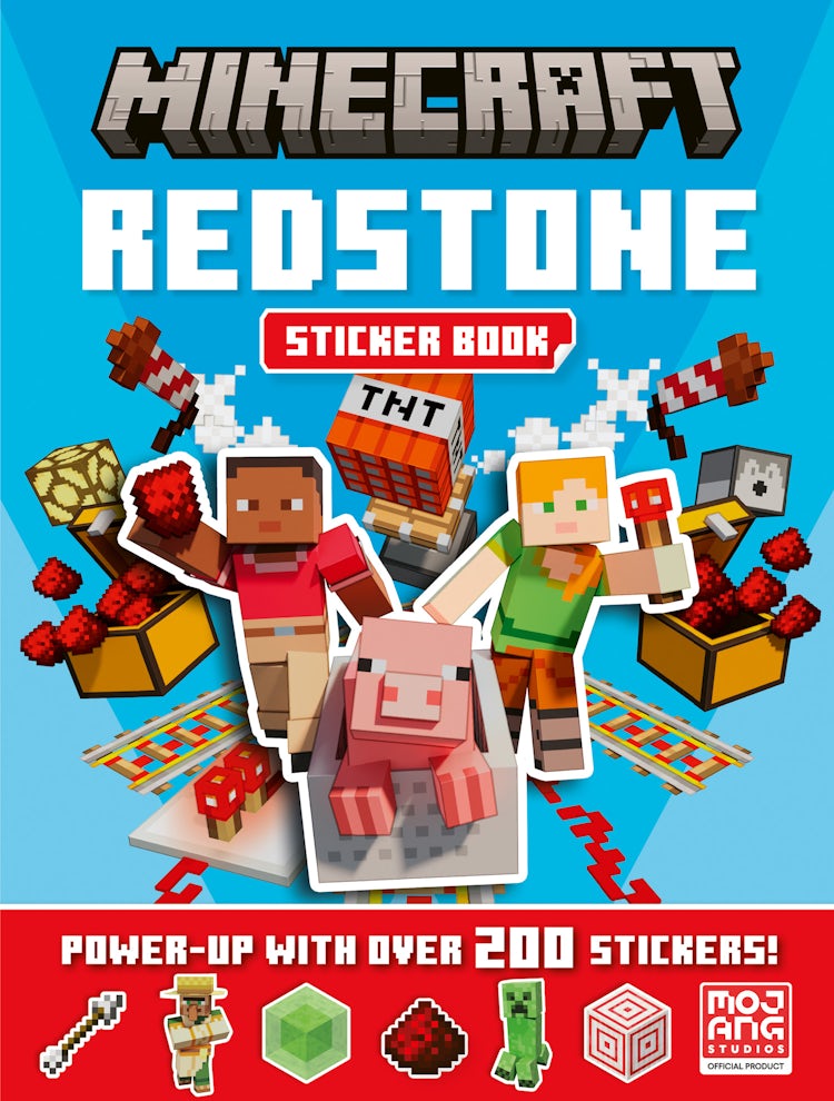 Cover image for Minecraft Redstone Sticker Adventure, isbn: 9780008733124