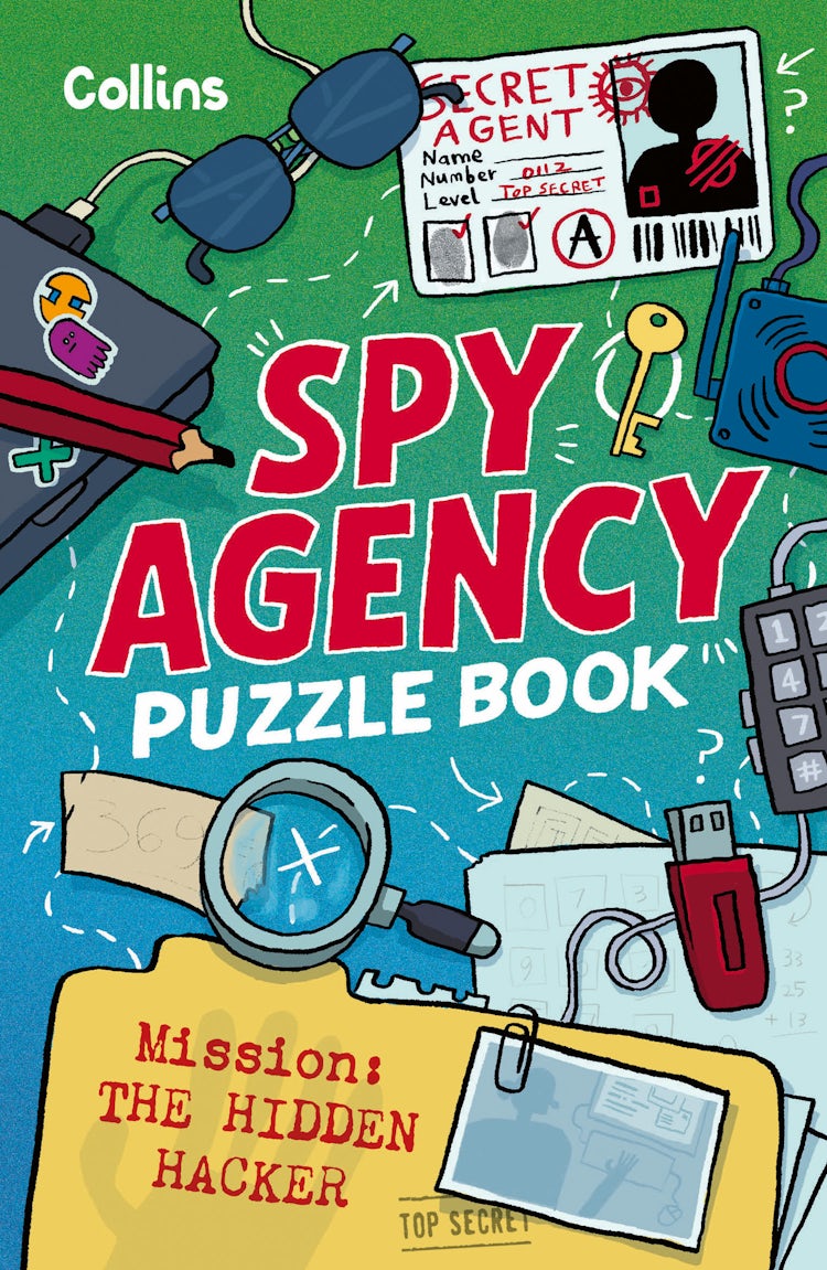 Cover image for Spy Agency Puzzle Book: The Hidden Hacker, isbn: 9780008733179