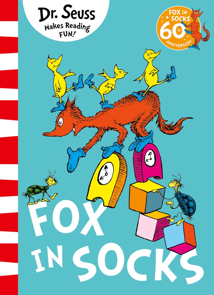 Cover image for Fox In Socks [60th Anniversary Edition], isbn: 9780008743048