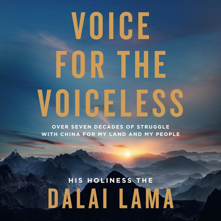 Cover image for Voice for the Voiceless: Over Seven Decades of Struggle with China for My Land and My People, isbn: 9780008743901