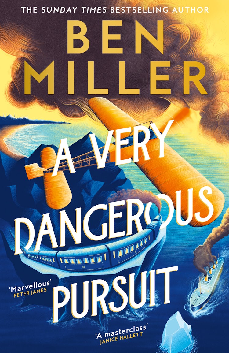 Cover image for A Very Dangerous Pursuit (The Richard Hannay Adventures, Book 1), isbn: 9780008747473