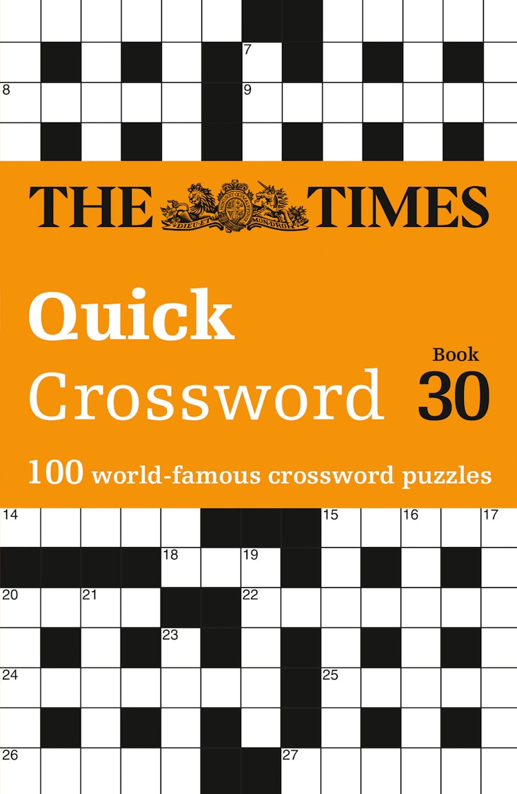 Cover image for The Times Quick Crossword Book 30: 100 General Knowledge Puzzles, isbn: 9780008748821