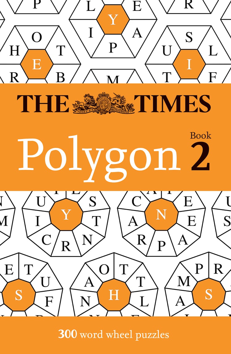 Cover image for Polygon Book 2: 300 word wheel puzzles, isbn: 9780008748890