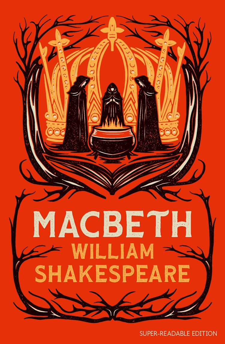 Cover image for Macbeth: Super Readable Edition - Dyslexia-Friendly Plays, isbn: 9780008750336