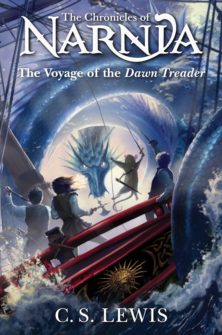 Cover image for The Voyage of the Dawn Treader: The Chronicles Of Narnia #5, isbn: 9780008752088