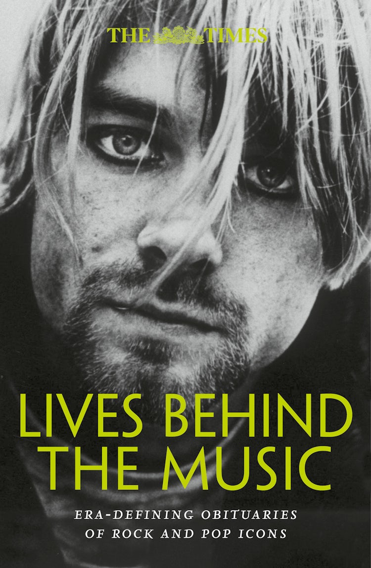 Cover image for The Times Lives Behind The Music: Era-defining obituaries of rock and pop music icons, isbn: 9780008752958