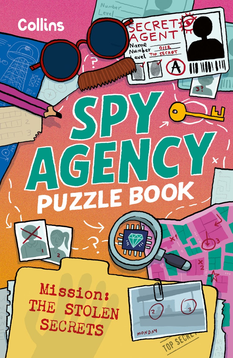 Cover image for The Stolen Secrets (Spy Agency Puzzle Book), isbn: 9780008753696