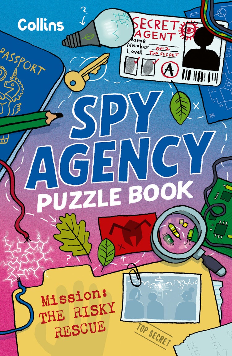 Cover image for The Risky Rescue - Spy Agency Puzzle Book, isbn: 9780008753702